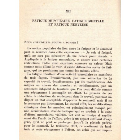L'insomnie vaincue sans drogues, Charles Kelly, 1964 - dépendances, sommeil, bien-être,