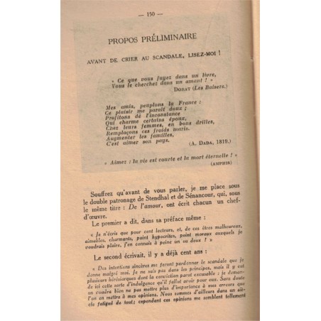 L'amant légitime ou la bourgeoise libertine, Georges-Anquetil Jane de Magny, 1923 -, érotisme, libertinage, féminisme, socio