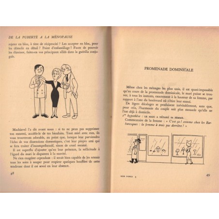 Vade-mecum du sexe faible, Pierre Gatérat, illustrations Maurice Henry, 1955 - humour, satire sociale, femme en 1950,