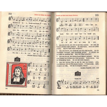 Evangelisches Gesangbüchen für Elsass-Lothring 1907 -, cantiques, Lieder, protestantisme, alsatiques