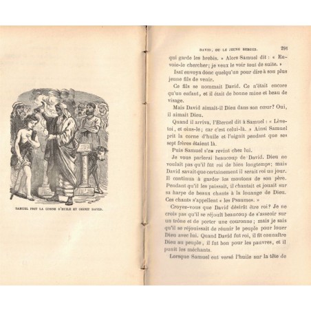 Ligne après ligne instructions religieuses adaptées à l'intelligence des enfants, Mortimer 1897, catéchisme, Ancien Testament