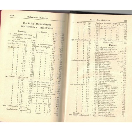 Vespéral neumatique complet Dimanche jours de fête, René Paris 1938, cantiques, chants grégoriens, musique sacrée, missel,