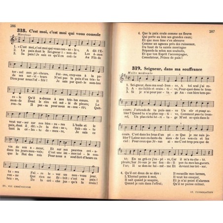 Louange et prière, psaumes, chorals cantiques, Eglise réformée S. Paul Strasbourg 1957 - missel, cantiques, protestant,