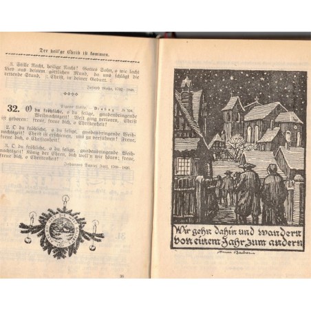 Singende Jugend Liederbuch für die evangelisches Jugend in Elsass, Guggenbühl, 1927 - cantiques, Lieder, protestant, alsatiques