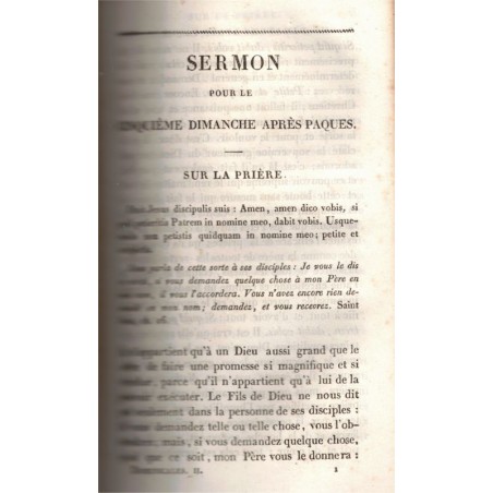 Oeuvres complètes du Père Bourdaloue V , Dominicales I et II, 1833 - théologie, sermons, prédicateurs, XVIIe siècle,