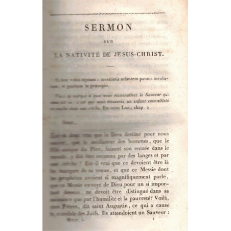 Oeuvres complètes du Père Bourdaloue X et XI , Mystères I et II, 1833 - théologie, sermons, prédicateurs, XVIIe siècle,