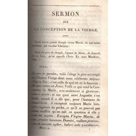 Oeuvres complètes du Père Bourdaloue X et XI , Mystères I et II, 1833 - théologie, sermons, prédicateurs, XVIIe siècle,