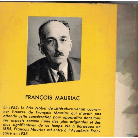 Galigaï, François Mauriac, 1961 - roman d'amour,