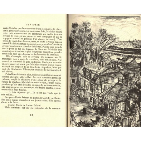 Les chefs-d'œuvre de François Mauriac, T2, Génitrix, Destins, Le désert de l'amour -, roman . Rencontre,