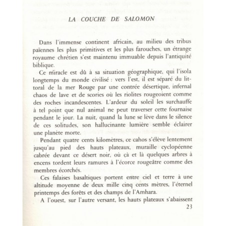 Les lionnes d'Ethiopie, Henry de Monfreid, 1967 - Chrétiens d'Ethiopie, voyages, Afrique, collection Club de la femme,