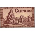 Carnac, carnet de 8 cartes postales, Laurent Nel,- monuments mégalithiques, art celte, département 56 Morbihan, Bretagne,