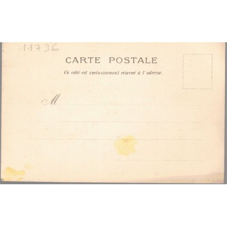 Lithographie Paris 1900, série N°3 Place de la République, Saint Sulpice, Porte St Martin - carte postale 75 Paris,