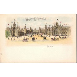 Lithographie Paris 1900,...