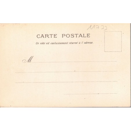 Lithographie Paris 1900, La Madeleine - place de la Madeleine, calèches, carte postale 75 Paris,