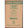 Sciences naturelles, morphologie, anatomie et physiologie animales, Chanton, 1948 - manuel de sciences naturelles, zoologie