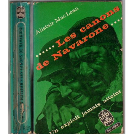 Les canons de Navarone, Alistair MacLean, 1963 - roman de guerre, Grèce, guerre 1939 1944
