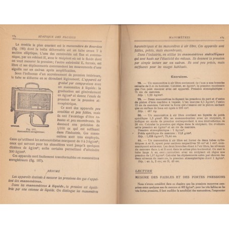 Physique, classes de 2e, Lamirand et Joyal, 1948 - manuels de physique,