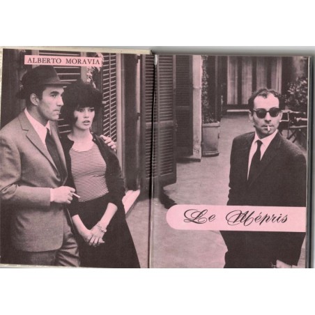 Le mépris, Alberto Moravia, 1964 - écrivain italien, Capri, roman d'amour, cinéma, Brigitte Bardot, Club de la Femme,