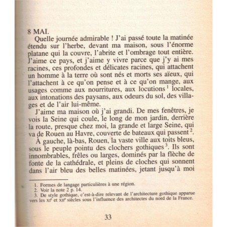 Le Horla, Lettre d'un fou, Guy de Maupassant, 2001 -  folie, fantasy, roman fantastique, littérature XIXe siècle,