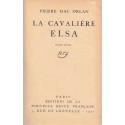 La cavalière Elsa, Pierre Mac Orlan, 1921 - roman d'aventures,  reliure cuir et reflet soie