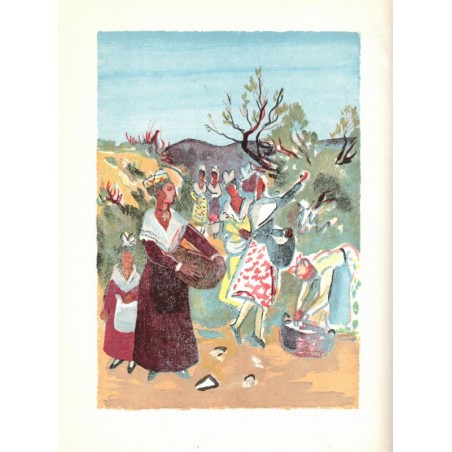 Mireille, de Frédéric Mistral, 1960 - amours contrariés, poème provençal, Provence, Collection des Prix Nobel de Littérature -