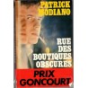 Rue des boutiques obscures, Patrick Modiano, 1979 - prix Goncourt,