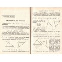 Arithmétique, algèbre, et géométrie, classe de 4e, programme 1958, Lebossé et Hémery, 1958 - manuels mathématiques,