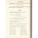 Arithmétique, et géométrie, classe de 5e, programme 1957, Lebossé et Hémery, 1958 - manuels mathématiques,