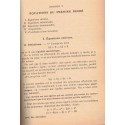 Mathématiques, classe de 3e,  Maillard et Millet, 1948 - arithmétique, algèbre, géométrie, manuels mathématiques,