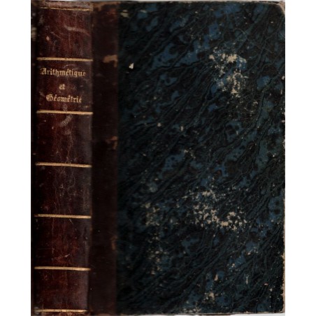 Arithmétique, et applications au commerce, à la banque, Géométrie, Guilmin, 1868 - manuels mathématiques,