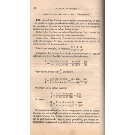 Arithmétique, et applications au commerce, à la banque, Géométrie, Guilmin, 1868 - manuels mathématiques,