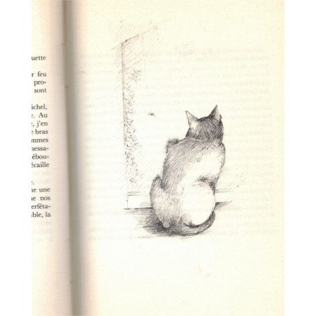 L'histoire édifiante et véridique du chat Moune, Philippe Raguenau, 1981 - romans animaliers, chats,