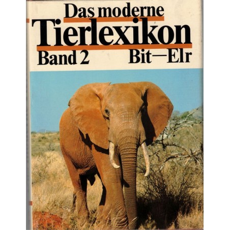 Das moderne Tierlexikon Band 2, Bertelsmann, 1980 - zoologie, encyclopédie animaux