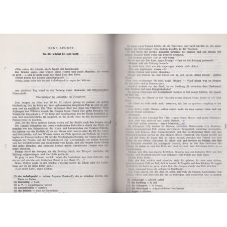 Texte zum Lesen und Nacherzähen, Georges Holderith, élèves d'expression dialectale, 1971 - allemand dialectal, alsacien,