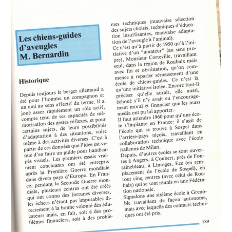 Le berger allemand, F. Fiorone, 1989 - animaux familiers, chiens,