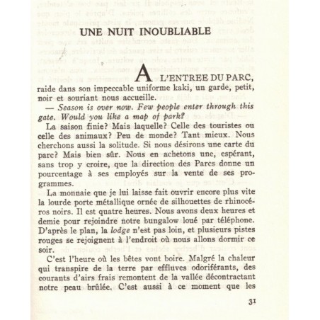 Caméra au poing du Kenya aux Seychelles, Christian Zuber, 1969 -. animaux sauvages, safari photos, Océan Indien, tourisme,