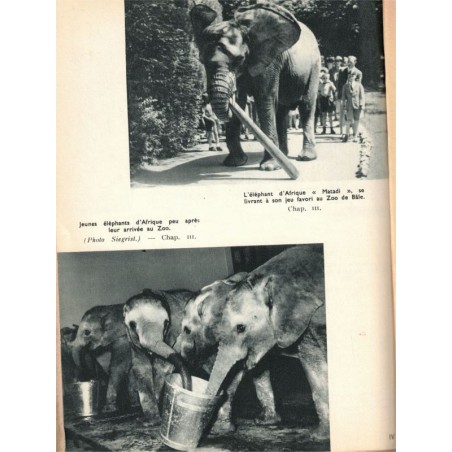 Nos amis exotiques, Hediger, 1954 - , zoo de Bâle, animaux sauvages, animaux captifs, zoos,
