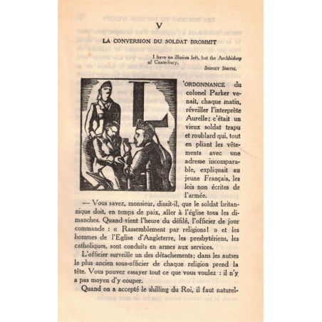 Les discours du Docteur O'Grady, André Maurois, 1928 - Gérard Cochet, guerre 1914, armée anglaise, Le livre moderne illustré