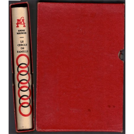 Le cercle de famille, André Maurois, 1952 - roman, adultère, relations mère fille, numéroté,