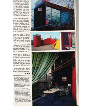 Art et Décoration la revue de la maison, N°201 sept 1977 - trumeaux, mobilier Pyrénées, architecture, antiquités,