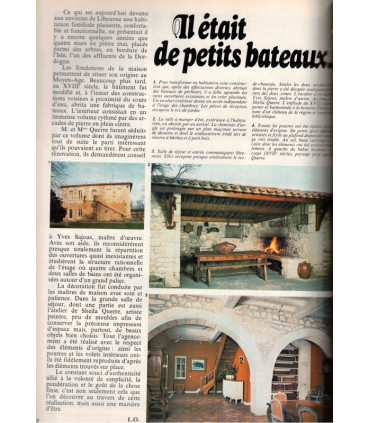 Art et Décoration la revue de la maison, N°201 sept 1977 - trumeaux, mobilier Pyrénées, architecture, antiquités,