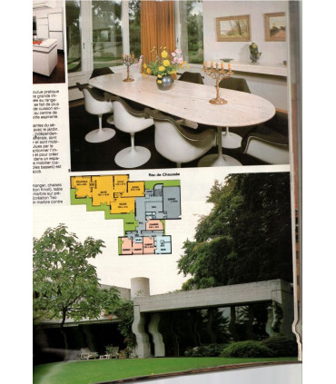 Art et Décoration la revue de la maison, N°224 nov 1980 - meubles peints, automates, décoration vintage, antiquités,