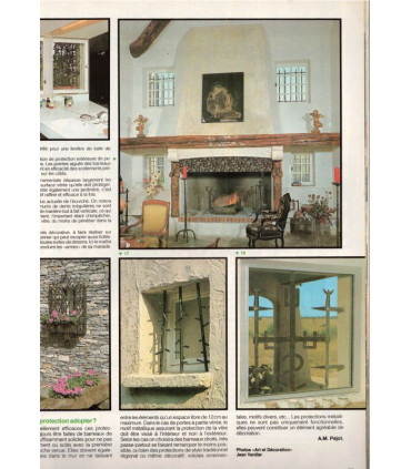 Art et Décoration la revue de la maison, N°233 mars 1982 - porcelaine Paris, décoration intérieure, architecture, antiquités,