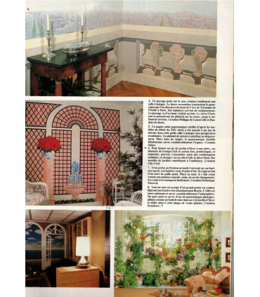 Art et Décoration, N°238 nov 1982 - vieux instruments de musique, décoration intérieure, architecture, antiquités,