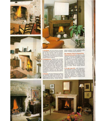 Art et Décoration, N°239 jan 1983 - greniers, cheminées, décoration intérieure, architecture, antiquités,