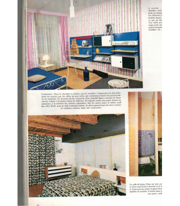 Art et Décoration la revue de la maison, N°136 mai 1968 -, décoration intérieure, architecture, antiquités,