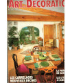 Art et Décoration la revue de la maison, N°243 août 1983 - porcelaine de Saxe, décoration intérieure, architecture, antiquités,