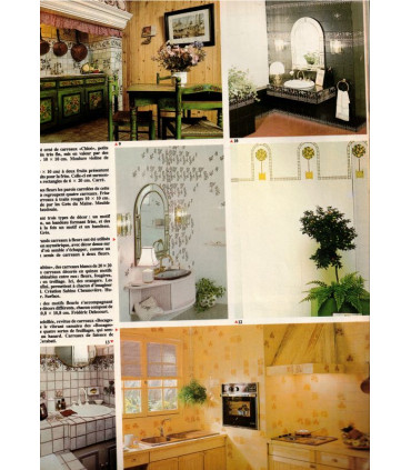 Art et Décoration la revue de la maison, N°243 août 1983 - porcelaine de Saxe, décoration intérieure, architecture, antiquités,