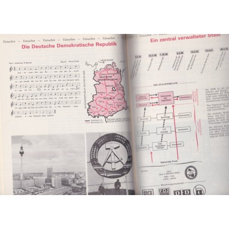 Ja, aber..., classe de 1ère langue 1, Duport, Gaussent, 1981 - manuel d'allemand