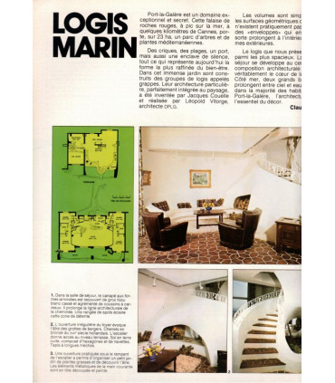 Art et Décoration, N°200 juil 1977 - mobilier corse, décoration vintage, antiquités,